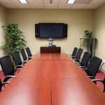 Large board room at the Mansfield location